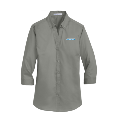 MEGlobal - Port Authority Ladies 3/4-Sleeve SuperPro Twill Shirt