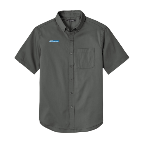 MEGlobal - Port Authority Short Sleeve SuperPro ReactTwill Shirt