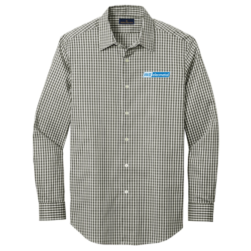 MEGlobal - Brooks Brothers Tech Stretch Patterned Shirt