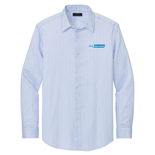 MEGlobal - Brooks Brothers Tech Stretch Patterned Shirt