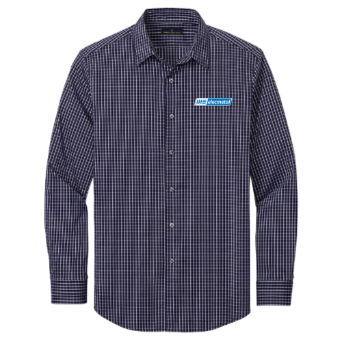 MEGlobal - Brooks Brothers Tech Stretch Patterned Shirt