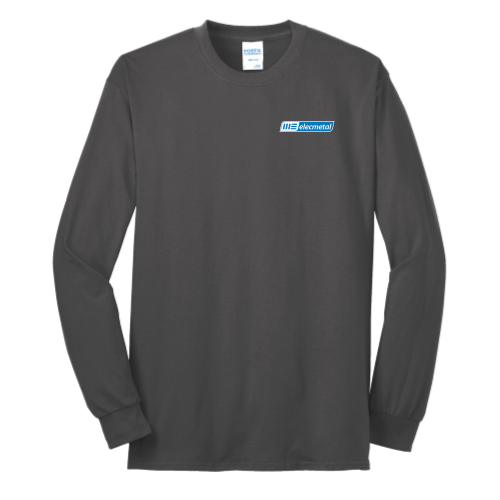 MEGlobal - Port & Company Tall Long Sleeve 50/50 Cotton/Poly T-Shirt