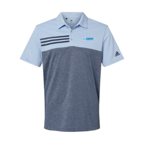 MEGlobal - Adidas Heather Colorblock 3-Stripes Sport Shirt