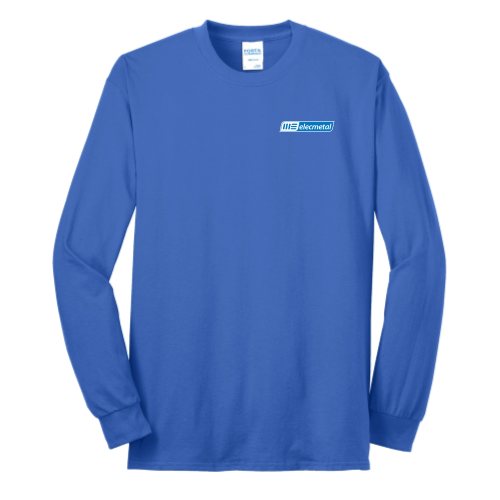 MEGlobal - Port & Company Tall Long Sleeve 50/50 Cotton/Poly T-Shirt